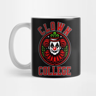 Vintage Clown College Mug